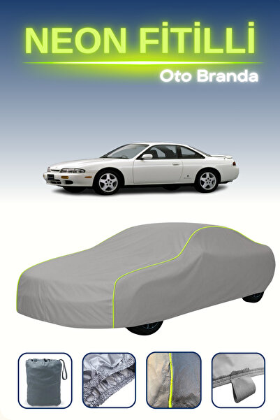 Cemku Shine رمادي [نيسان سيلفيا] مشمع سيارة متوافق مع النيون، مقاوم للماء وال...