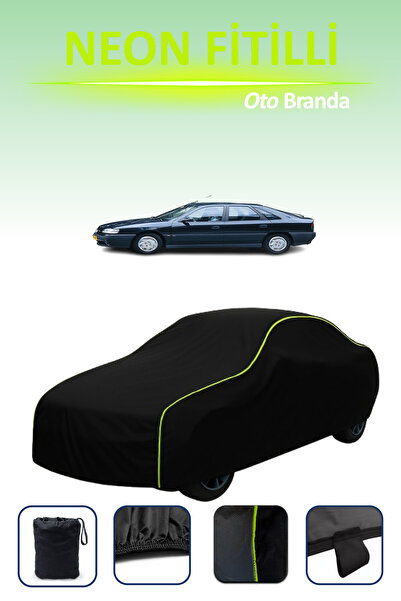 Cemku Cool أسود [رينو سافران 1992 - 1996] مشمع سيارة متوافق مع حبال النيون، م...