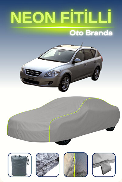 Cemku Shine رمادي [كيا CEE& # 039;D 2007 - 2009] مشمع سيارة متوافق مع حبال ال...