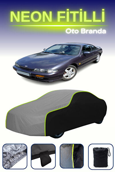 Cemku Fast أسود-رمادي-أسود [Nissan 200 Sx] مشمع سيارة متوافق مع حبال النيون، ...