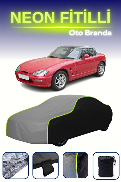 Cemku Fast أسود-رمادي-أسود [سوزوكي كابتشينو] غطاء سيارة متوافق مع حبال النيون...