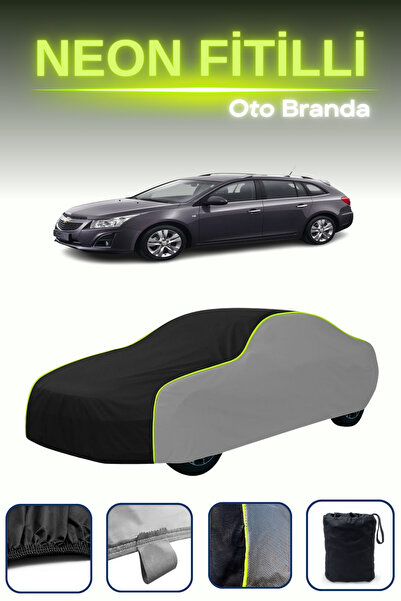 Cemku Shade رمادي-أسود-رمادي [شيفروليه كروز كومبي] غطاء سيارة متوافق مع حبال ...