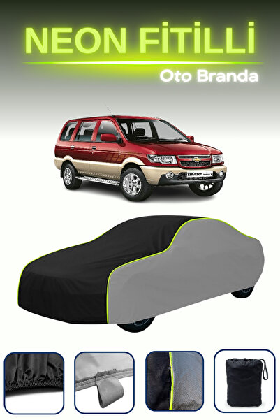 Cemku Shade رمادي-أسود-رمادي [شيفروليه تافيرا] غطاء سيارة متوافق مع حبال الني...