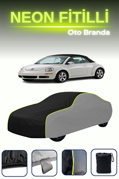 Cemku Shade رمادي-أسود-رمادي [فولكس فاجن بيتل المكشوفة 2005 - 2010] قماش مشمع...