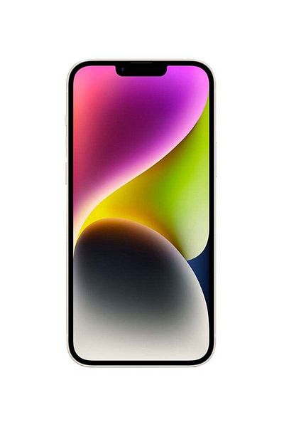 Apple iPhone 14 with 128 GB Internal Memory, 5G, and FaceTime - Starlight Color - Middle East Versio