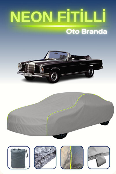 Cemku Shine رمادي [مرسيدس كابريوليه (W111/112) 1961 - 1971] مشمع سيارة مضلع ن...