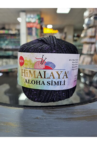 Himalaya Aloha Simli El Örgü İpi