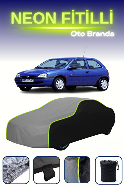 Cemku Fast أسود-رمادي-أسود [أوبل كورسا 3 أبواب 1993 - 1997] مشمع سيارة متوافق...