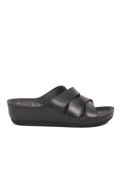 AYAKMOD Black Anatomical Women's Slippers 15.066 Z