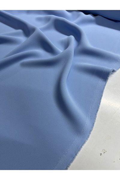 Kumaş sever Draped Adriana Crepe Fabric Double En Meteric Evening Dress Ferace Hijab Clothing Sewing