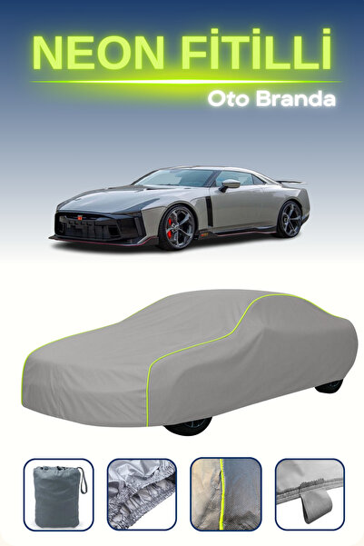 Cemku Shine رمادي [Nissan GT-R50] مشمع سيارة متوافق مع حبال النيون، مقاوم للم...