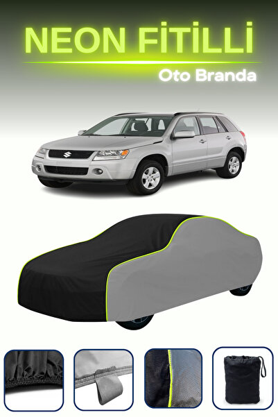 Cemku Shade رمادي-أسود-رمادي [سوزوكي جراند فيتارا 5 أبواب 2008 - 2014] مشمع س...