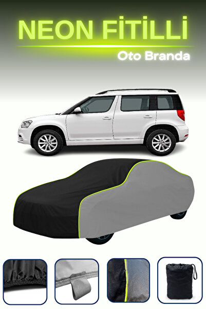 Cemku Shade رمادي-أسود-رمادي [سكودا يتي 2009 - 2013] مشمع سيارة متوافق مع حبا...