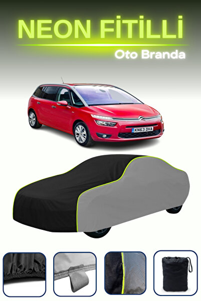 Cemku Shade رمادي-أسود-رمادي [سيتروين جراند C4 بيكاسو 2013 - 2016] قماش مشمع ...