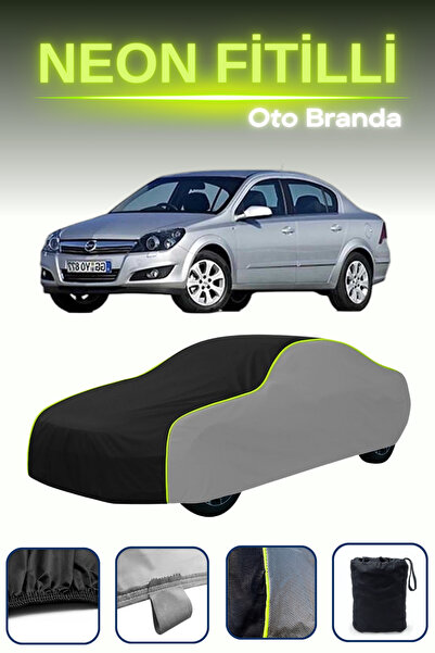 Cemku Shade رمادي-أسود-رمادي [أوبل أسترا سيدان] غطاء سيارة متوافق مع حبال الن...