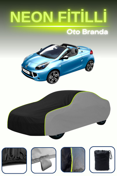 Cemku Shade رمادي-أسود-رمادي [رينو ويند 2010 - 2013] مشمع سيارة متوافق مع حبا...