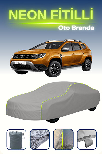 Cemku Shine رمادي [رينو داستر] مشمع سيارة متوافق مع حبال النيون، مقاوم للماء ...