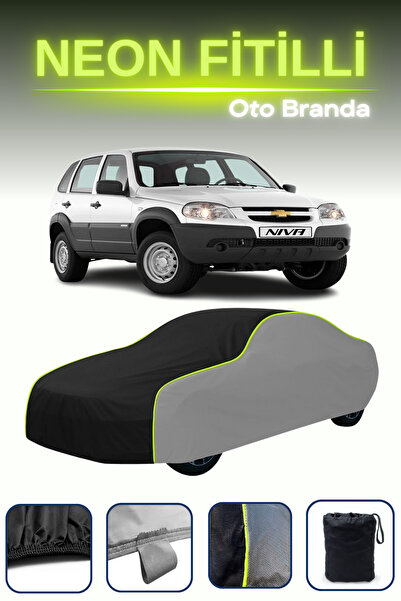 Cemku Shade رمادي-أسود-رمادي [شيفروليه نيفا] غطاء سيارة متوافق مع حبال النيون...