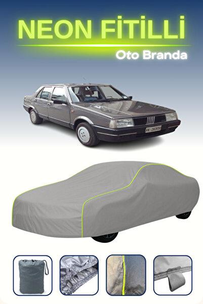 Cemku Shine رمادي [Fiat Regata 1984 - 1989] مشمع سيارة متوافق مع حبال النيون،...