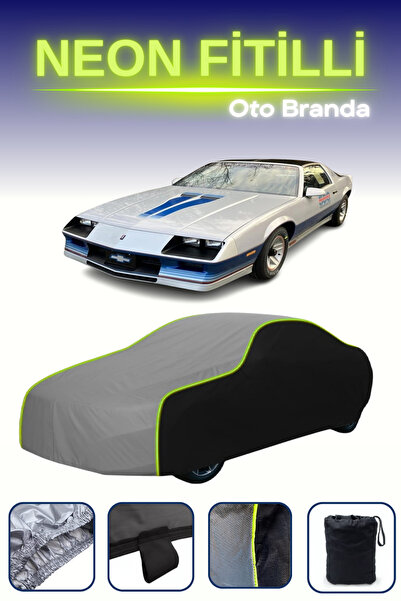 Cemku Fast أسود-رمادي-أسود [شيفروليه كامارو 1982 - 1992] مشمع سيارة متوافق مع...