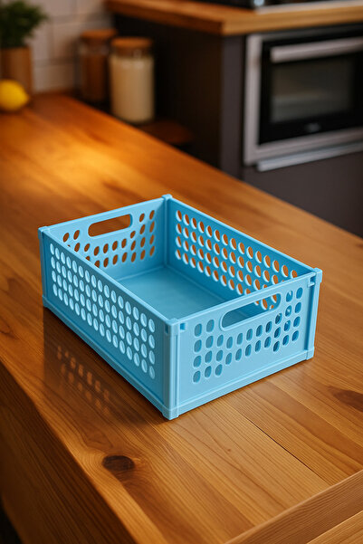 Tasarım Katlanabilir ve İçiçe Geçebilen Mini Saklama Kutusu - Katlanabilir Ka...