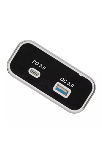 Hasyılmaz Type-C USB 2 Portlu Araç Şarj Soketi Adaptörü 12V-24V (Model 4)