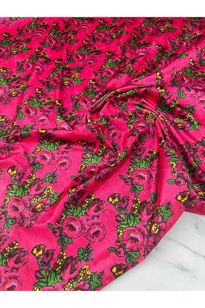 ipekkumaş Model de flori Rochie din catifea subțire Fusta Cămașă Pantaloni largi PRODUSUL NOU VÂNDUT CA BUC 1 BUC 1 METR