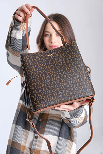 Just Polo Kadın Uzun Askılı 5 Bölmeli Omuz Ve Kol Çantası