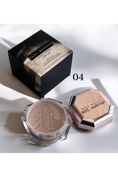 real beauty Loose Powder No. 04 - The perfect finishing touch