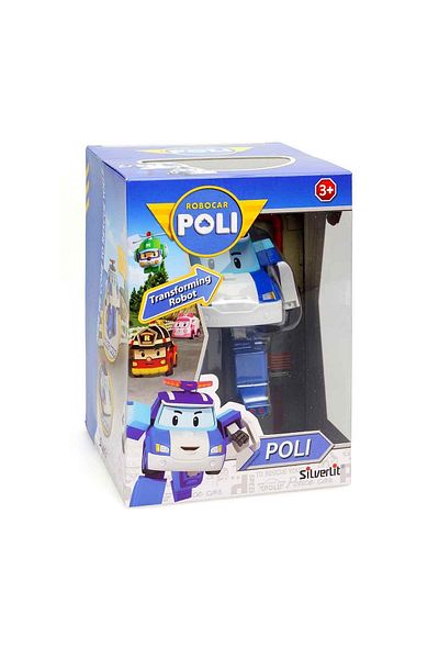Neco Licensed Robocar Poli Transforming Figure Poli: Get Ready for Adventures Full of Fun and Adventure!