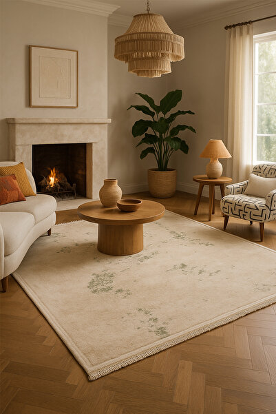 Has 1950 Taiga 8618 Yeşil - Salon, Koridor (Yolluk), Mutfak, Antre, Yatak ve ...