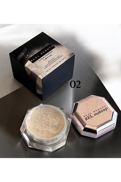real beauty Loose Powder No. 02 – The perfect finishing touch