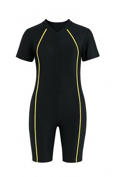 İYİBU Allsea Children's Short Sleeve Swimsuit Swimsuit Unisex