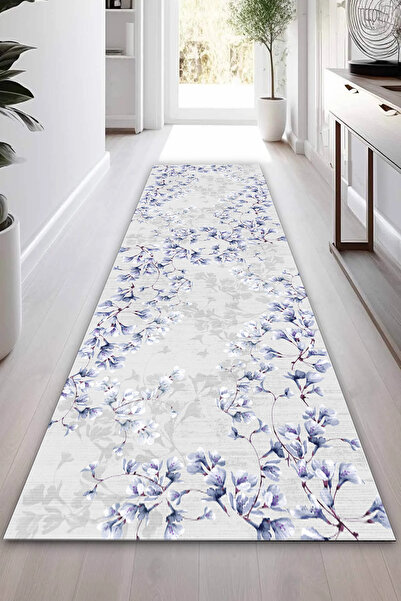 Halise Home Yıkanabilir Kaymaz Taban Baskılı Halı & Yolluk