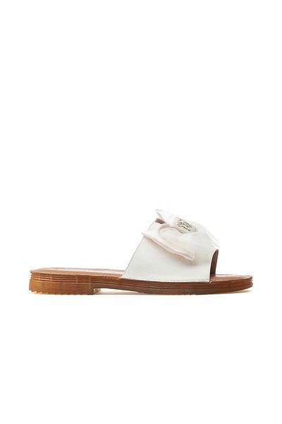 Guja Women's Bow Daily Slippers 25Y 25Y397-6 Z Beige