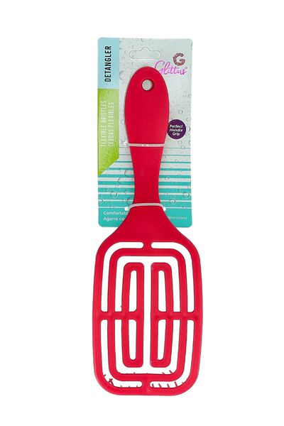 glitters Vented Hair Brush, Detangle & Smoothens Hair, After Shower Brush, Strong & Flexible Bristles