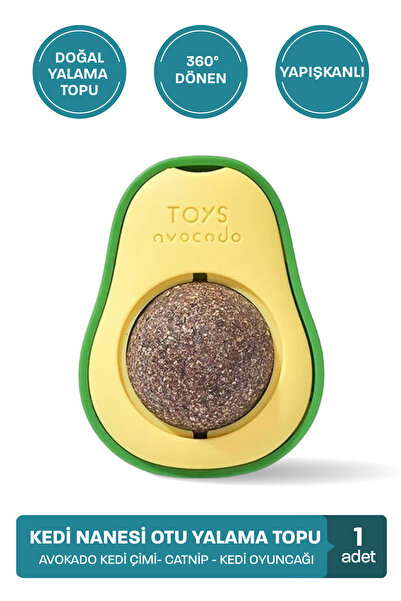Genel Markalar Kedi Nanesi Otu Kedi Oyun Topu Avokado Kedi Otu Çimi Catnip Yavru Kedi Oyuncakları