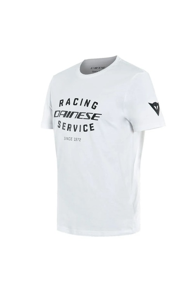 Dainese RACING SERVICE BEYAZ MOTOSİKLET MOTORCU TSHIRT