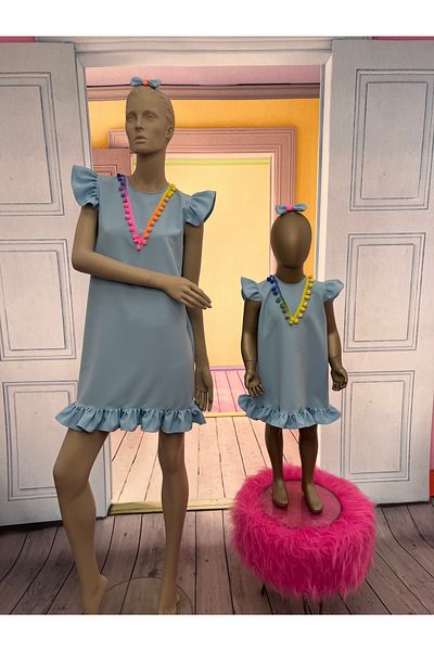 NA ADDESIGN Rochie mama fiica, combinație mama fiica (trebuie adăugată separat în coș, prețurile sunt separate)