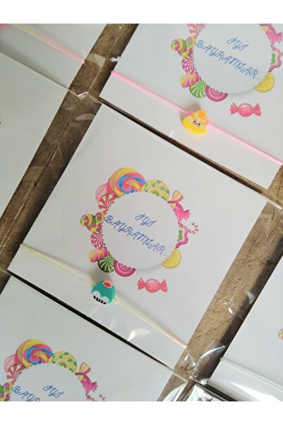 Nas Aksesuar Ramazan bayramı okul öncesi ilkokul kişiye özel notlu hediyelik ...