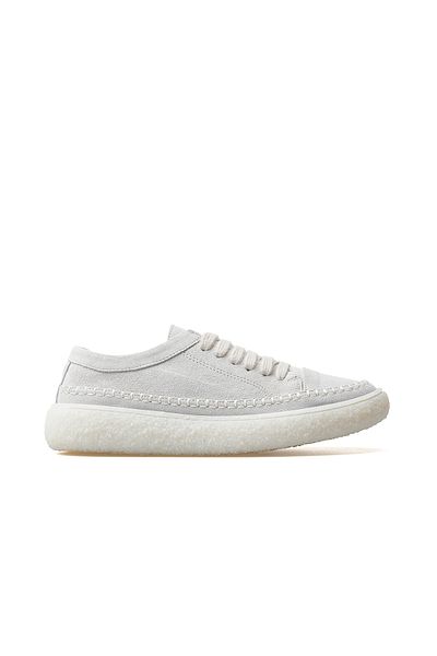 Mammamia Pantofi de damă din piele naturală 25 ani D25ya-240 Z piele intoarsa alb