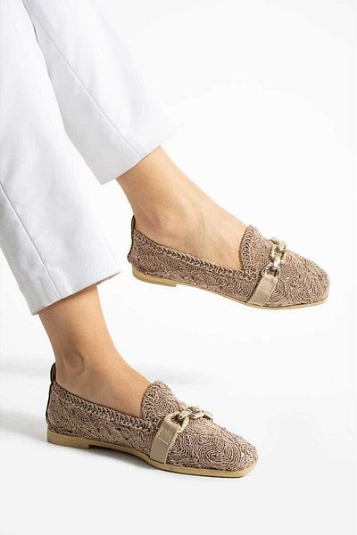ONEGİYER Women's Ballerinas Comfortable Lightweight Anatomical Orthopedic Daily Shoes Knitwear Ballerinas Home Office Outdoor Shoes