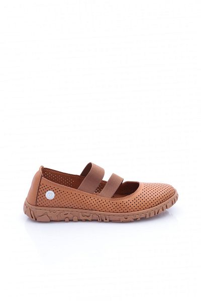Mammamia D25Ya-645 Women's Leather Casual Shoes
