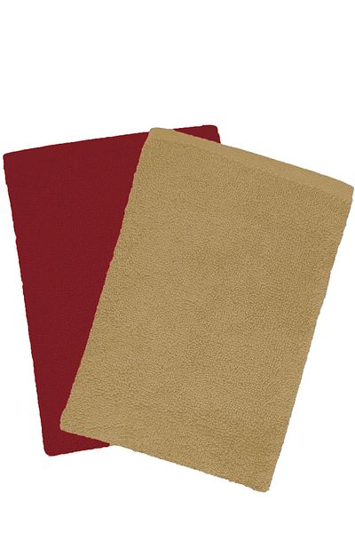 Mira Home Set of 2 Luxury Hand Face Towels 50X90 cm 100% Cotton Grammage Bejra