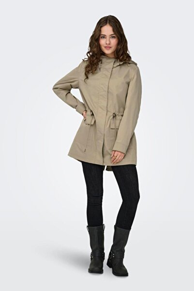 ONLY 15312869 Onllouıse Parka Cc Lıfe Otw Kadın Trenchcoat