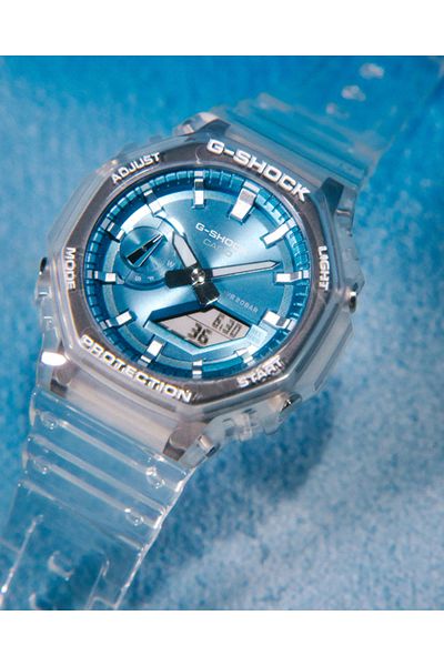 Casio Ceas unisex G-Shock Bright Metallic Cadran Series GA-2100BM-7A2ER
