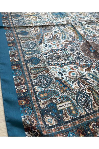 LuvenSara Indian Silk Shawl 909-09