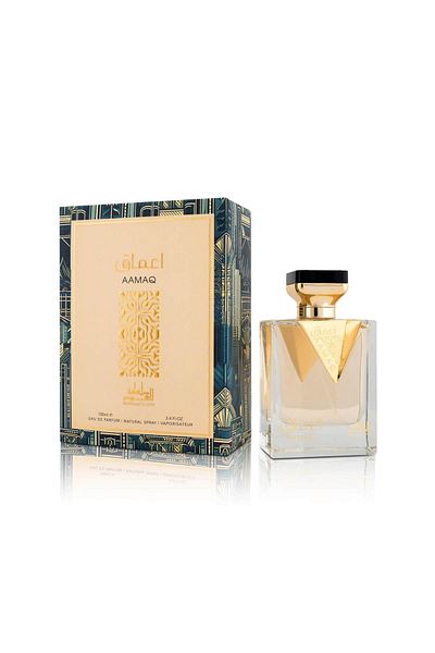 Mamlakat Al Oud AAMAQ Eau De Parfum - 100ml | Elegant Citrus & Woody Fragrance for Men