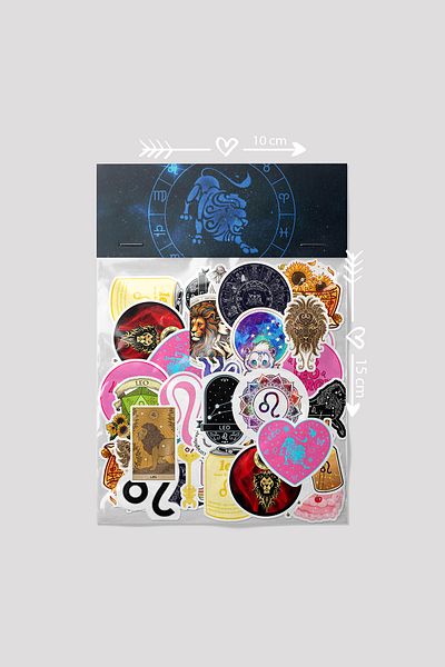 dadi ramba Leo Bullet Journal - Agenda - Planner - Notebook - Laptop Sticker Sticker - Sticker Pack