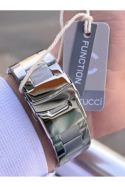 Ferrucci Steel Cord 3 Atm Water Resistant Special Design Men Wrist Watch Vs.Blkt.0363